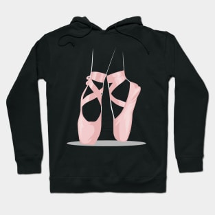 Ballerina Ballet Shoes - Cool Toe Dancing Hoodie